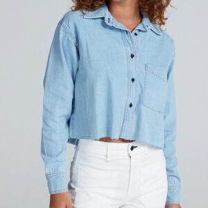 ASKK NY – Denim shirt in Vintage Wash